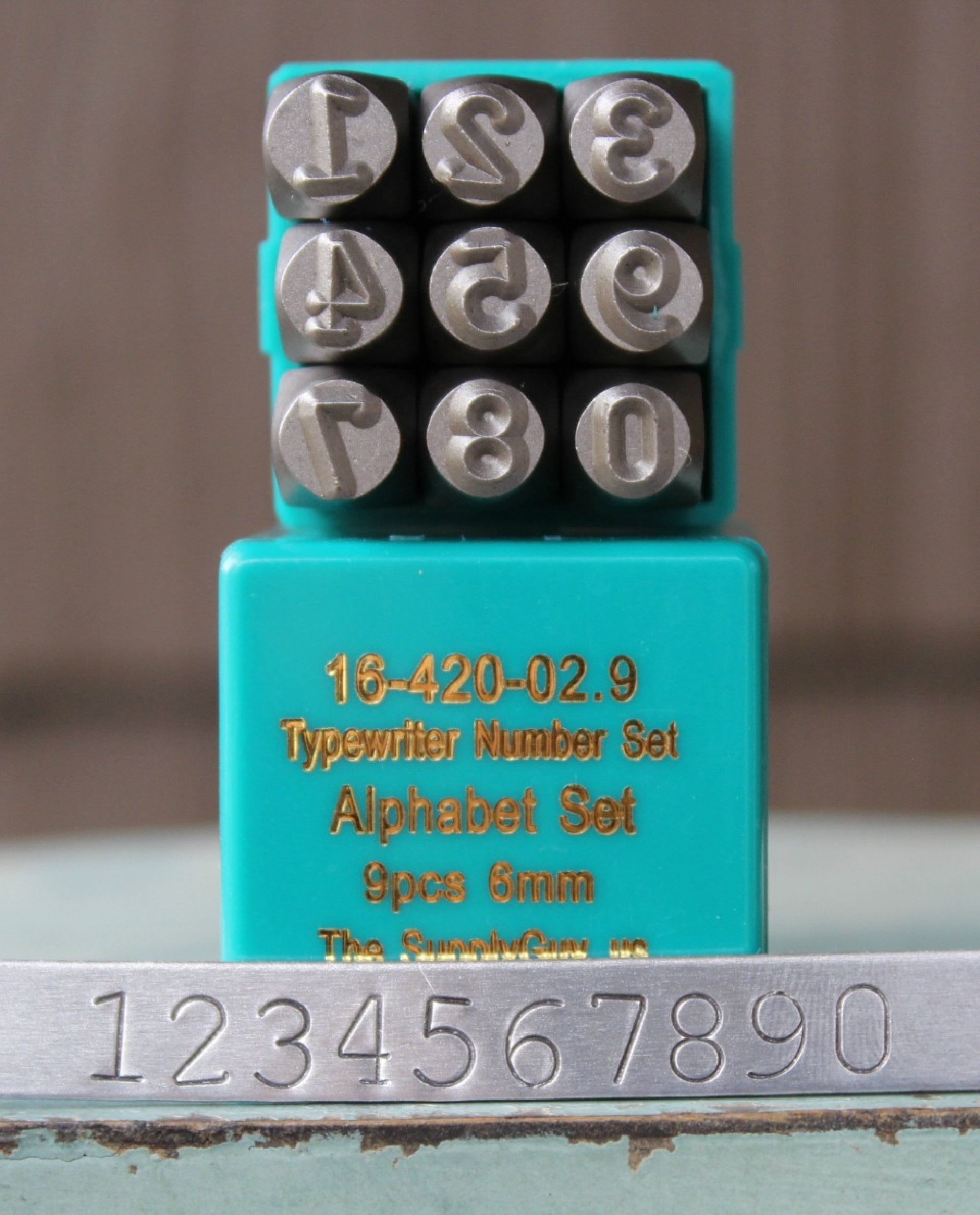 6mm Jenna Sue Font Alphabet Letter Combination Stamp Set - SGCH-JSUJSL6MM