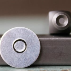 Supply Guy 4mm Circle Metal Design Stamp - Metal Stamp - Metal Stamping and Jewelry Tool - SGCH-273