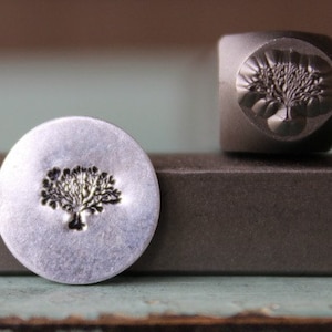 Brand New 6mm Tree of Life Metal Design Stamp - Metal Stamp - Metal Stamping and Jewelry Tool - SGCH-126