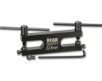 EZ- Rivet Tool Kit- One Tool Designed To Punch And Flare Rivets- Metal Stamping And Jewelry Design Tool- SG-Ez-Rivet