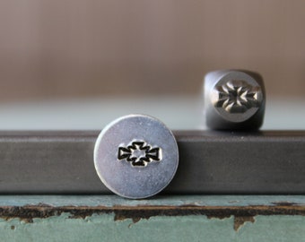6mm Southwest Marking 1 DIY Jewelry Making Metal Design Stamp - Stamping Kit, Tools, Press, Machine & Supplies - SGCH-388