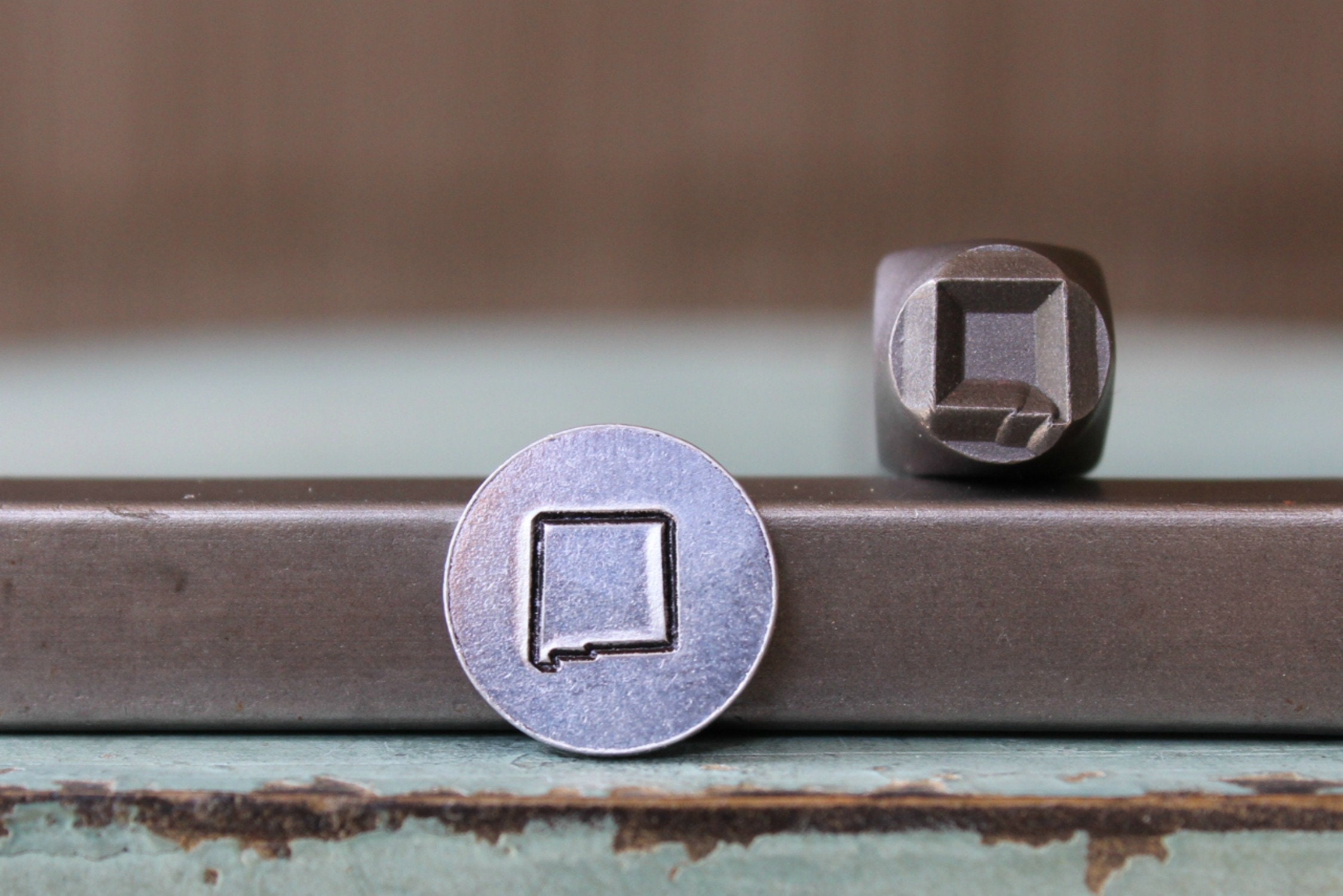 Supply Guy 6mm New Mexico Metal Design Stamp - US State Metal Stamp - Metal Stamping and Jewelry Tool - SGCH-353