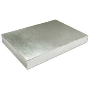 Extra Large Steel Bench Block - Size is 6 x 4 x .5 inch - Constructed of Tool Steel and Polished - SGBB64