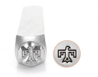 Impress Art 6mm Thunderbird Metal Design Stamp - Metal Stamp - Metal Stamping and Jewelry Tool - SGSC1524-F-6mm