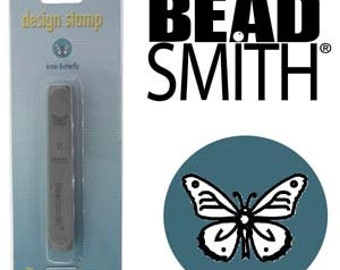Beadsmith 6mm Butterfly Metal Design Stamp - Metal Stamp - Metal Stamping and Jewelry Tool - SGLPSD55