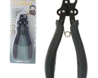 Perfect Looper Pliers, Jewelry Loop Making Tool, Round & Flat Nose Pliers,  Make 3 Loop Sizes Identical Every Time, 1153 31 