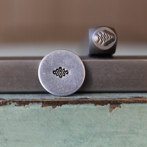 Supply Guy 4mm Southwest Marking 6 Metal Design Stamp - Metal Stamp - Metal Stamping and Jewelry Tool - SGCH-447