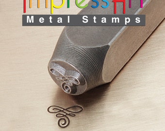 Impress Art 6mm Flourish Metal Design Stamp - Metal Stamp - Metal Stamping and Jewelry Tool -  SGSCS150077