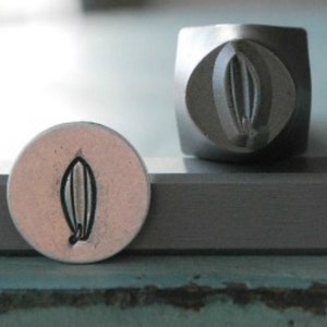 Supply Guy 6mm Surfboard Metal Design Stamp - Metal Stamp - Metal Stamping and Jewelry Tool - SGCH-50