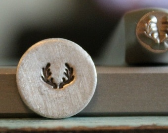 Supply Guy 5mm Antler Metal Design Stamp - Metal Stamp - Metal Stamping and Jewelry Tool - SGCH-3