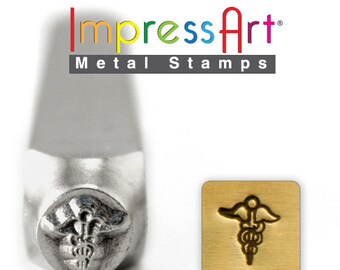 Impress Art 6mm Medical Sign DIY Jewelry Making Metal Design Stamp -Stamping Kit, Tool, Press, Machine & Supplies - SGSCS150019