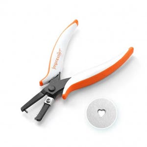 Impress Art Heart Hole Pliers - Metal Stamping - Metal Stamping and Jewelry Tools - Metal Stamps - SGSC6520-HT