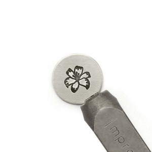 Impress Art 9.5mm In Full Bloom Metal Design Stamp - Metal Stamp - Metal Stamping and Jewelry Tool - SGSCS150061