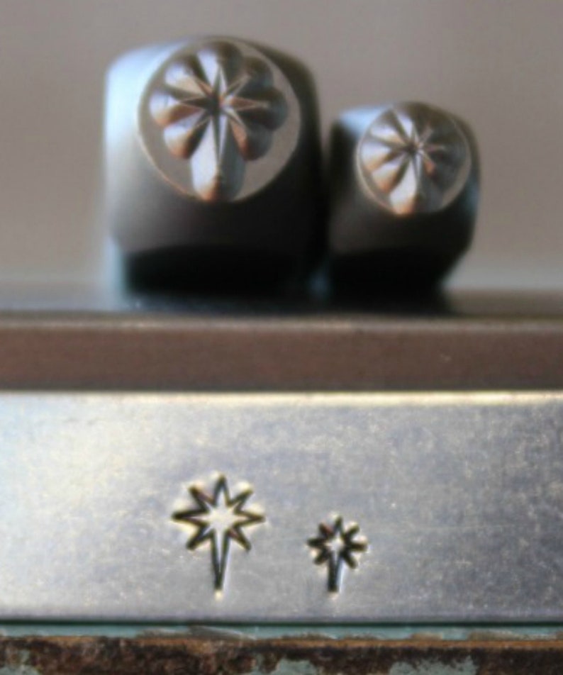 3mm y 5mm Northern Star Metal Design 2 Sello Metal Stamp Etsy España