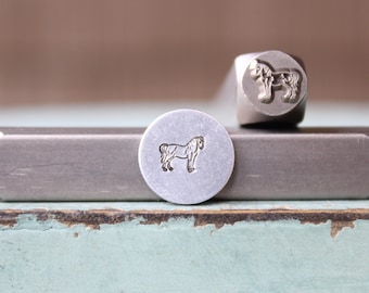 Supply Guy 6mm Standing Horse Metal Design Stamp - Metal Stamp - Metal Stamping and Jewelry Tool - SGCH-572