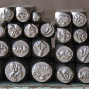 Brand New Supply Guy Metal Design Stamps - Choose from any of the 28 stamps listed - Sizes range from 3mm to 10mm