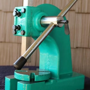 Supply Guy 1/2 Ton Arbor Press for Metal Stamping - Metal Stamping Tool - Keep Stampings Consistent and Even - SGArbor