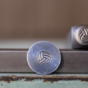 Brand New 6mm Volleyball Sport Metal Design Stamp - Metal Stamp - Metal Stamping and Jewelry Tool - SGCH-426