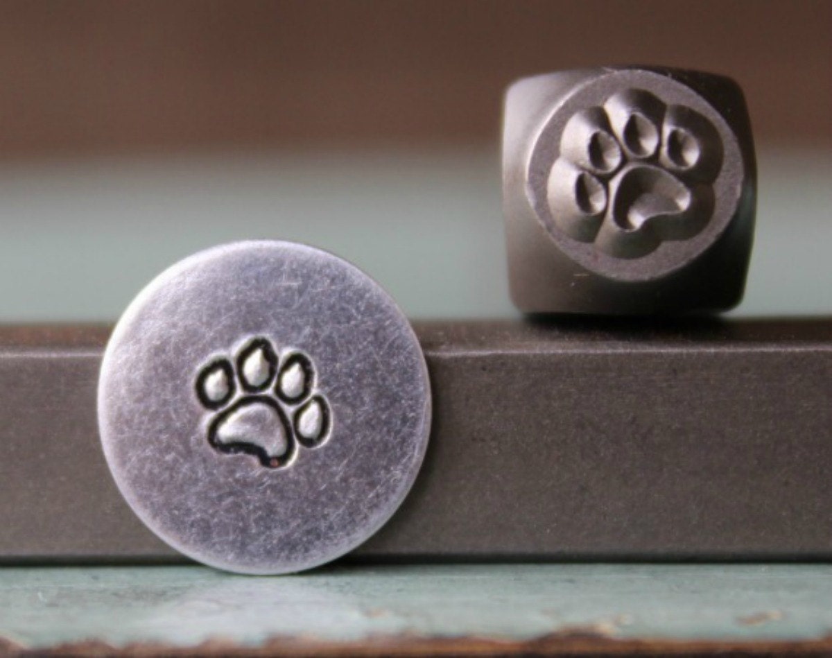 Liefern Kerl 5mm Hundepfote Metall Design Stempel - Metallstempel - Metall Stanz- und Schmuck-Werkzeug - SGCH-125