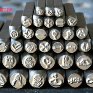 Brand New Supply Guy Metal Design Stamps - Choose from any of the 45 stamps listed - Sizes range from 1.5mm to 8mm