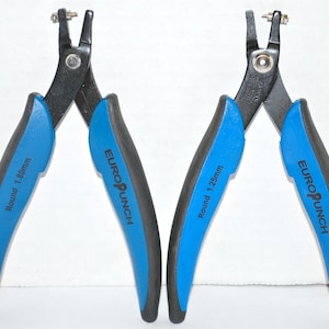 Punch Plier Set- Includes The 1.25MM & 1.8MM Punch Plier- Perfect for Metal Stamping and Jewelry Design Work- SGPLR-133.50/133.60