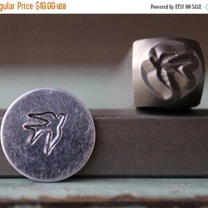 6 mm musvogel DIY-sieraden maken metalen ontwerpstempel - stempelset, gereedschap, pers, machine en benodigdheden - SGCH-100