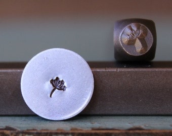 3.5mm Dandelion Puff DIY Jewelry Making Metal Design Stamp - Stamping Kit, Tools, Press, Machine & Supplies - SGCH-85