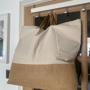 ExTRA LARGE BEACH BAG - ENoRMOUS ToTE bag, Large Shopper, oversized bag tote, Tote handbag, jute cotton bag beach