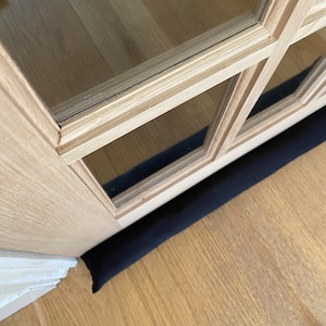 double under door draught excluder, double sided door draft stopper uk, door sausage, draught stopper, door air noise blocker, noise stopper