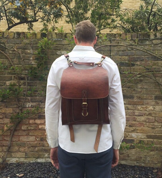 leder backpack
