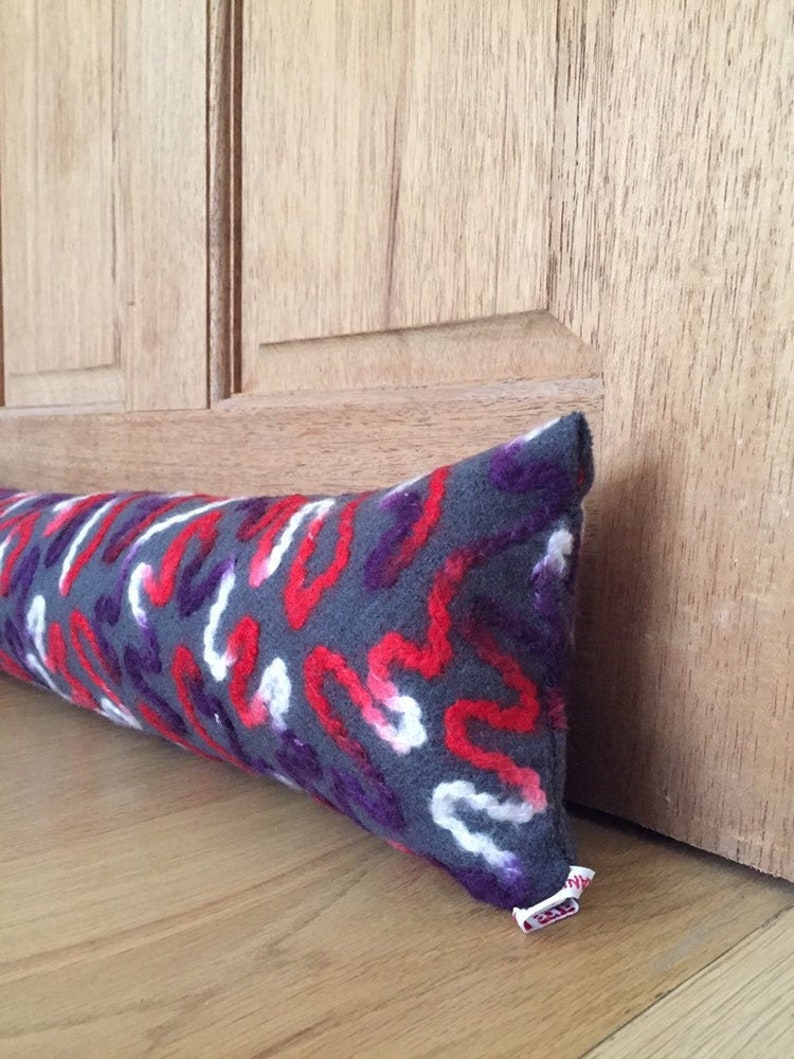 DRAFT EXCLUDER LONG Draft Stopper Door Snake Draft Excluder Etsy