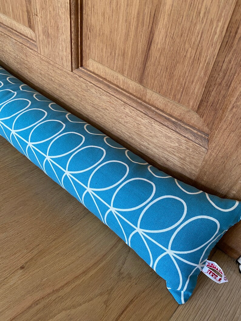 DRAUGHT EXCLUDER CUSHiON Long door draft stopper with Etsy