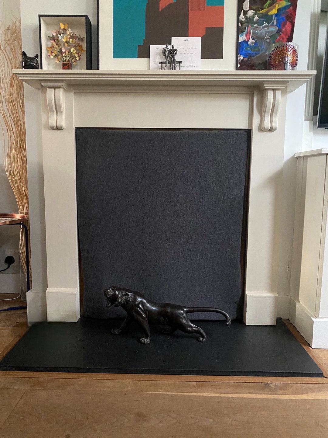 Fireplace DRAUGHT Excluder Draft Stopper Panel