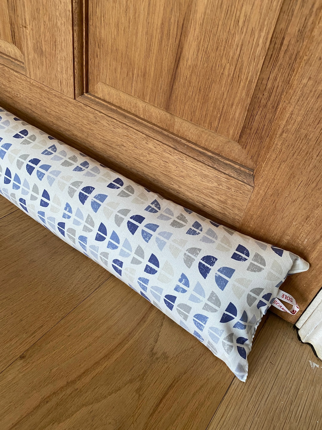 Customisable Draught Excluder, Door and Window Draft Stopper, Handmade