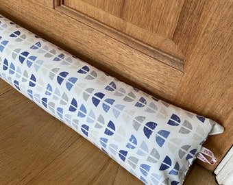 Customisable Draught Excluder, Door and Window Draft Stopper, Handmade in UK using Upholstery Fabric, Draught Blocker Range