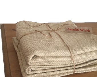 LINEN TOWELS - set of three