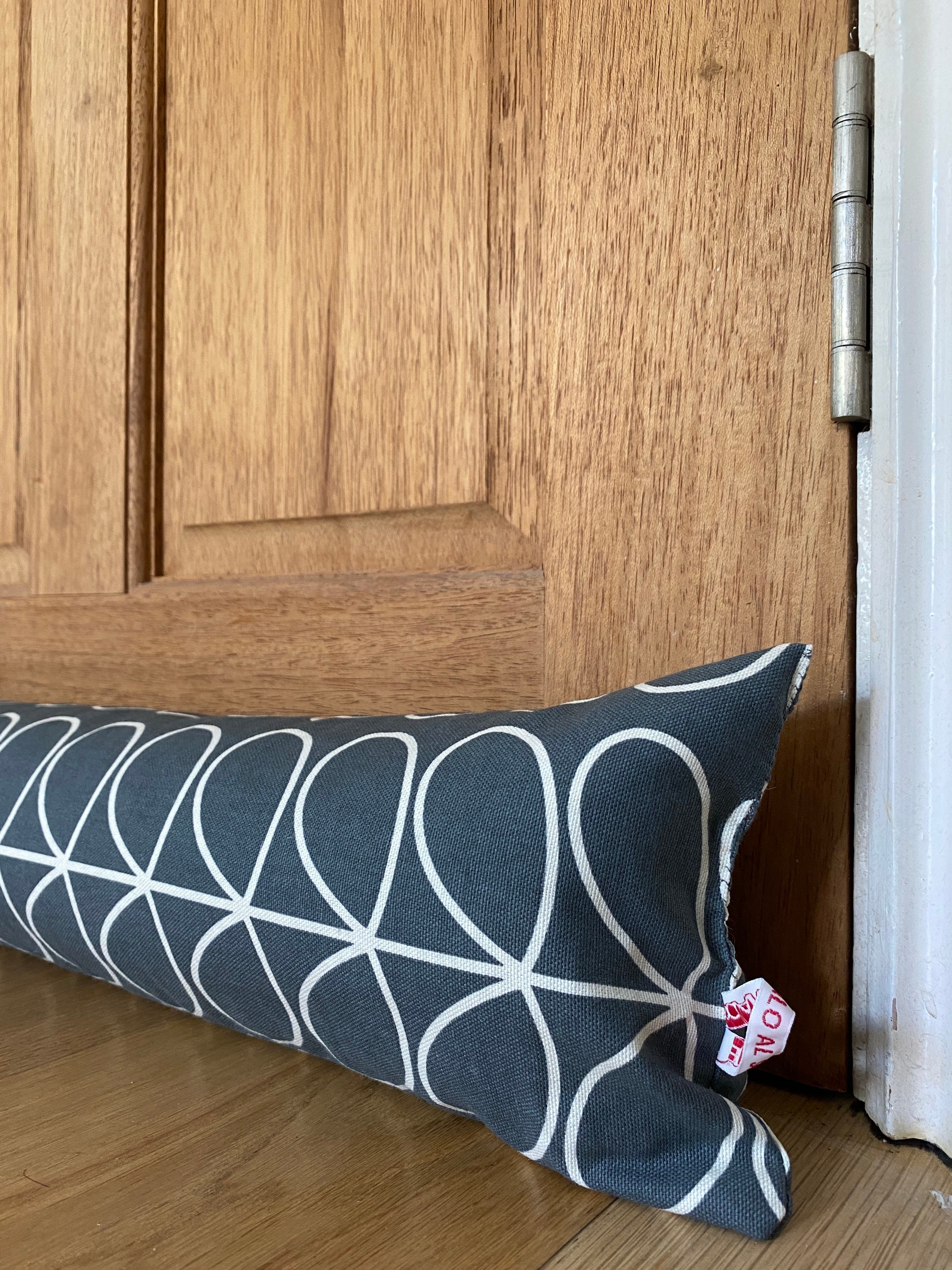 DRAUGHT EXCLUDER CUSHiON Long door draft stopper with Etsy