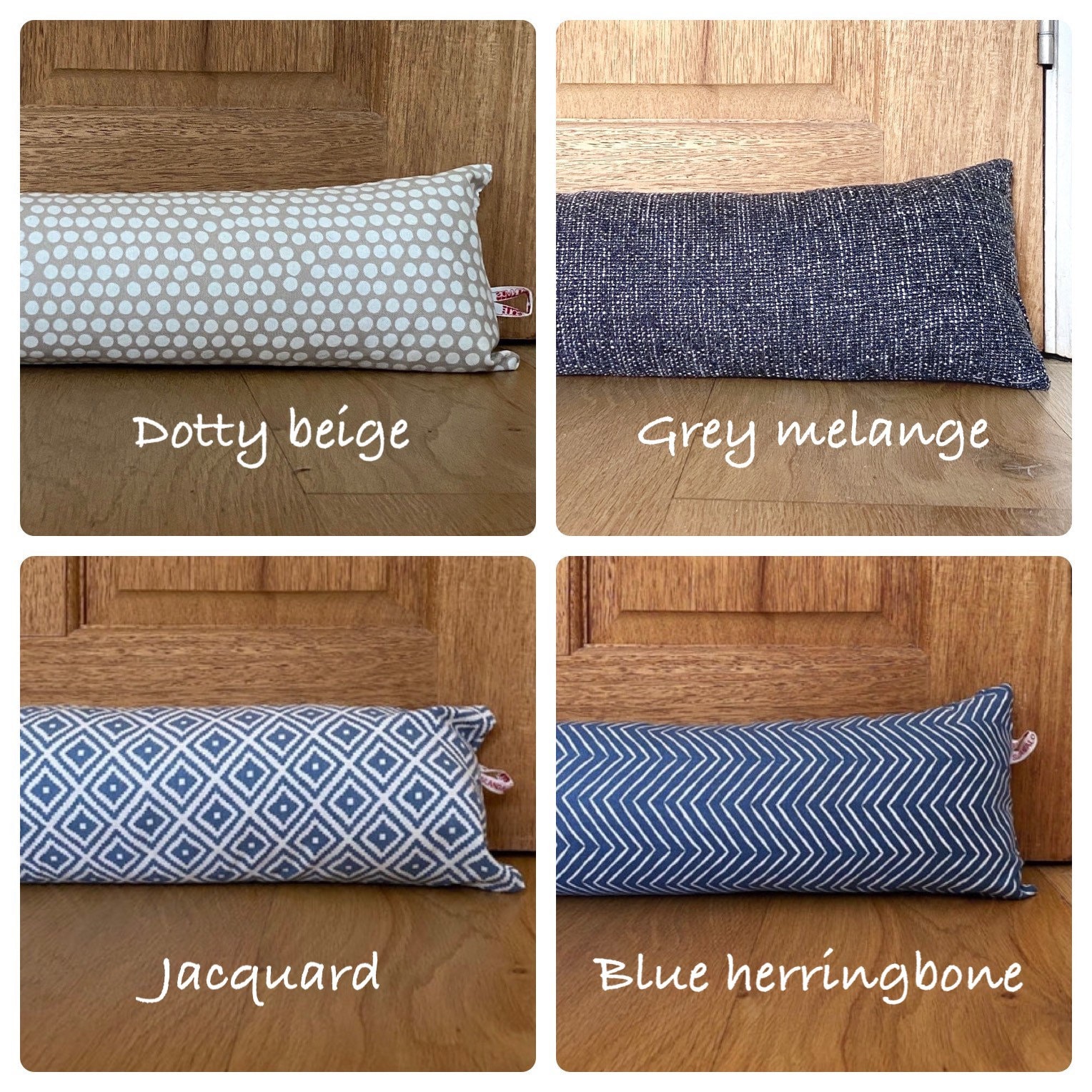 DRAUGHT EXCLUDER CUSHION Long Draft Stopper With Filling Etsy UK