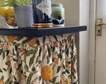 William Morris Sink Rock, Haken und Schleife Schrankvorhang, Küche Volant