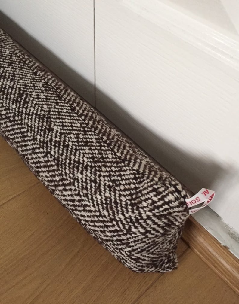 LONG DRAFT EXCLUDER draft stopper door snake draught Etsy