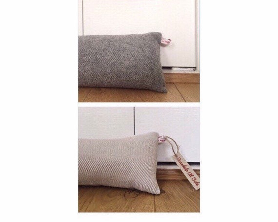 Draught Excluder Draft Stopper Beige Draft Excluder With Etsy
