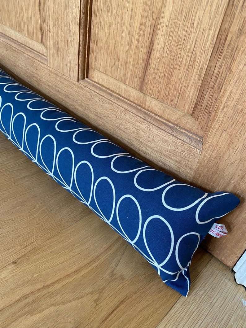 DRAUGHT EXCLUDER CUSHiON Long door draft stopper with Etsy