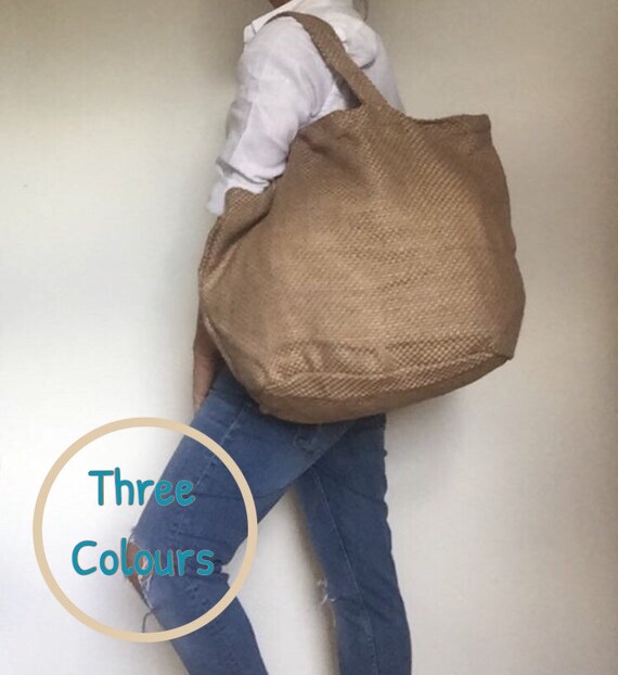 LARGE beach Bag shoulder bag tote Tote handbag Large Shopper tote bag
