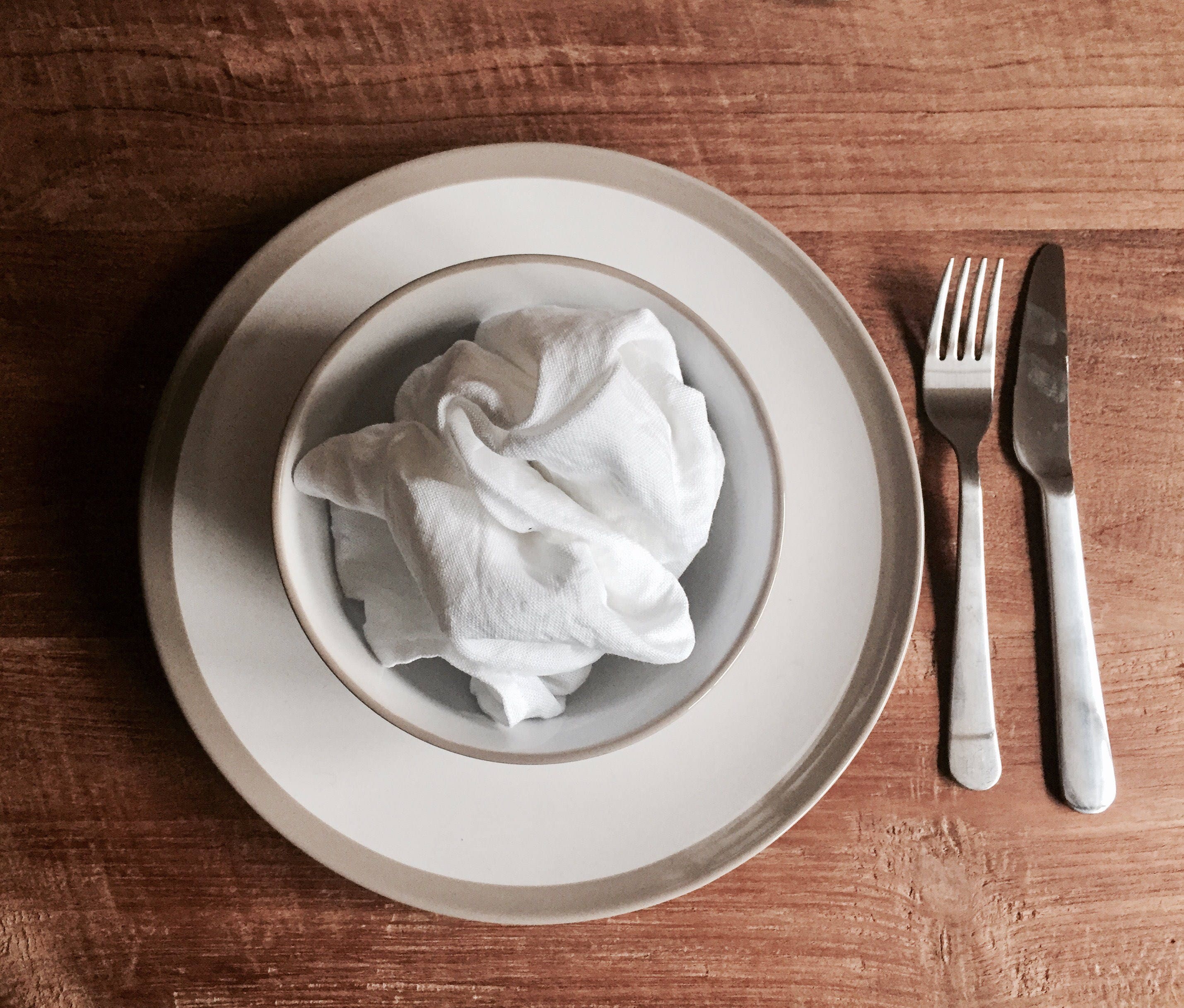 LINEN NAPKINS SETS 48 x 48 Cm napkins linen white mix linen Etsy