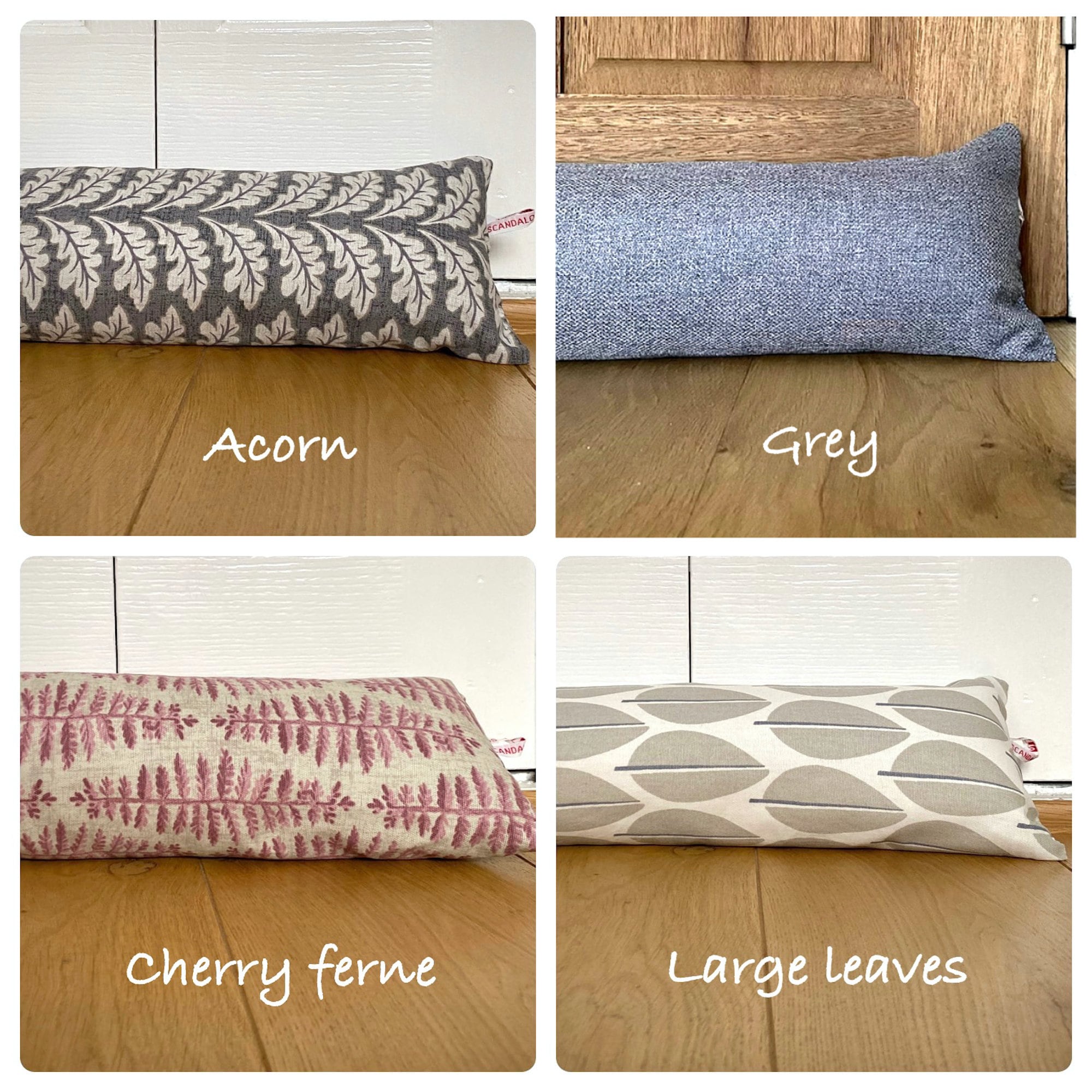 DRAUGHT EXCLUDER CUSHION Long Draft Stopper With Filling Etsy UK