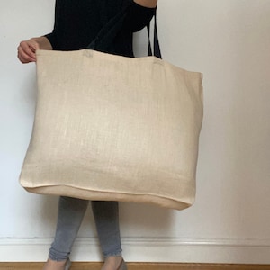 ExTRA LARGE BEACH BAG - 72 x 48 cm, ENORMOuS ToTE bag, Large Shopper, oversized bag tote, Tote handbag, jute cotton bag beach