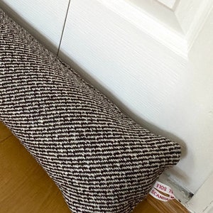DRAFT EXCLUDER UK, long draft stopper, door snake, draught excluder with filling, door cold stopper