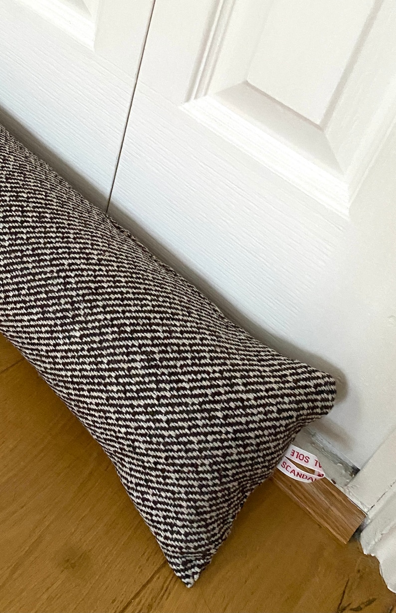 LONG DRAFT EXCLUDER Draft Stopper Door Snake Draught Etsy