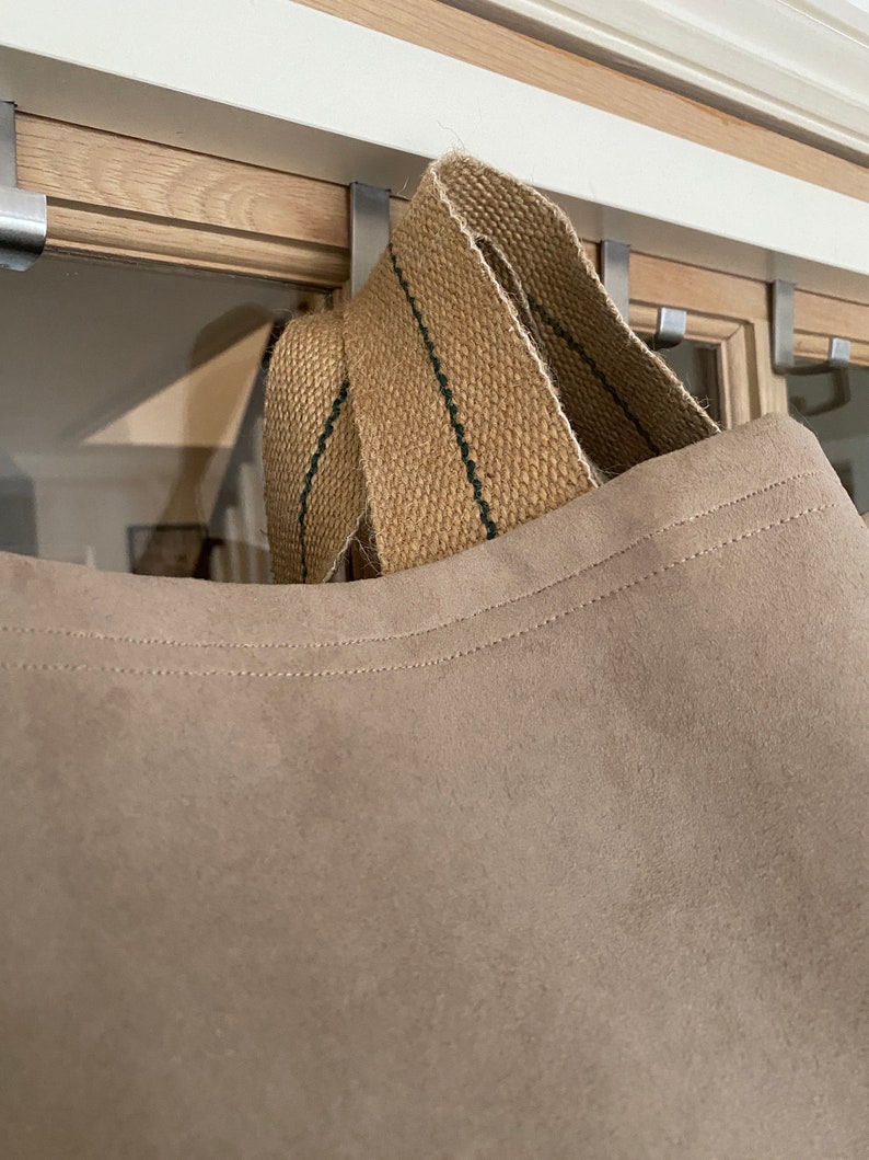 EXTRA LARGE TOTe BAG, 65 x 42 cm, Mock suede Oversize tote bag, Giant tote, ENORMOuS bag, XxL man bag image 4