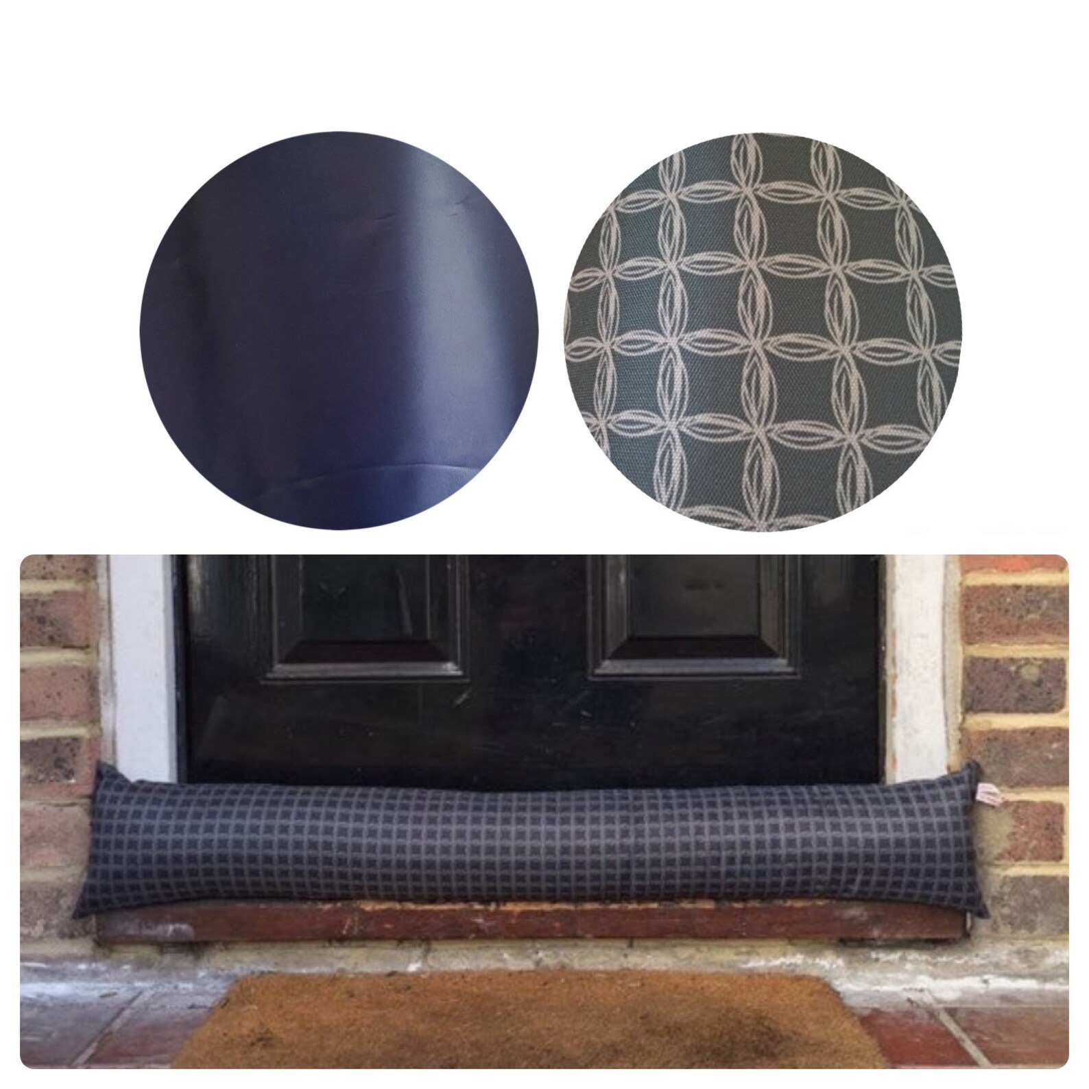 EXTERNAL DRAFT EXCLUDER outdoor draft stopper door draught Etsy